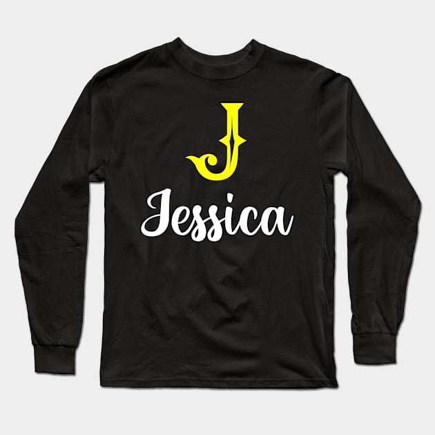 I'm A Jessica ,Jessica Surname, Jessica Second Name Long Sleeve T-Shirt by tribunaltrial